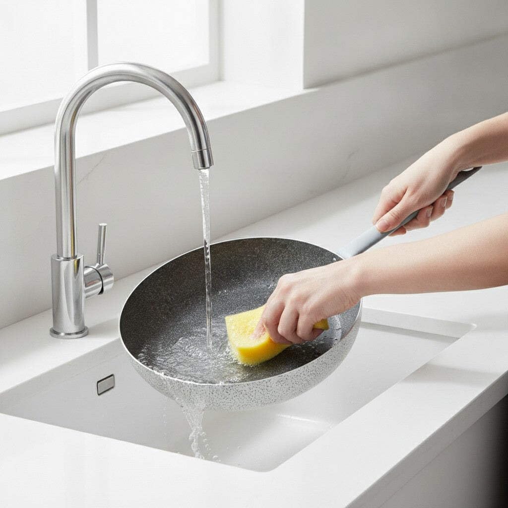 Mamù Janet 2.0 Saltapasta Alluminio 34 cm Manico Lungo