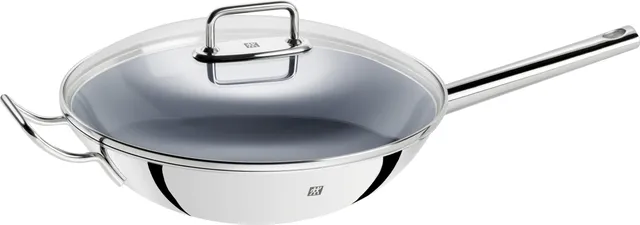 Zwilling Plus 40992-032 wok acciaio 32 cm con coperchio