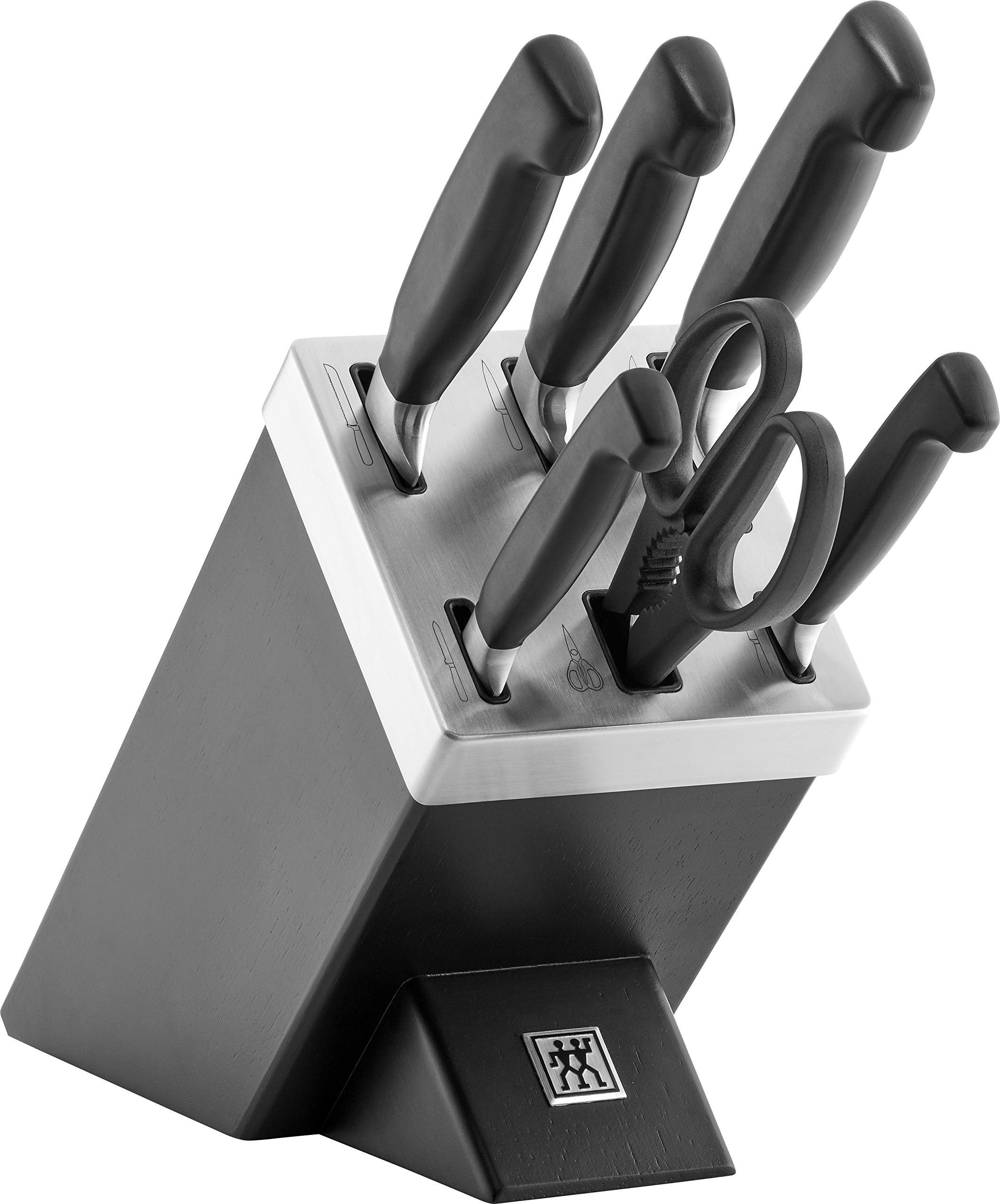 Zwilling Four Star ceppo autoaffilante 7 pezzi nero