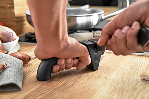 Zwilling Twin Sharp 32591-000-0 affilacoltelli nero doppia fase