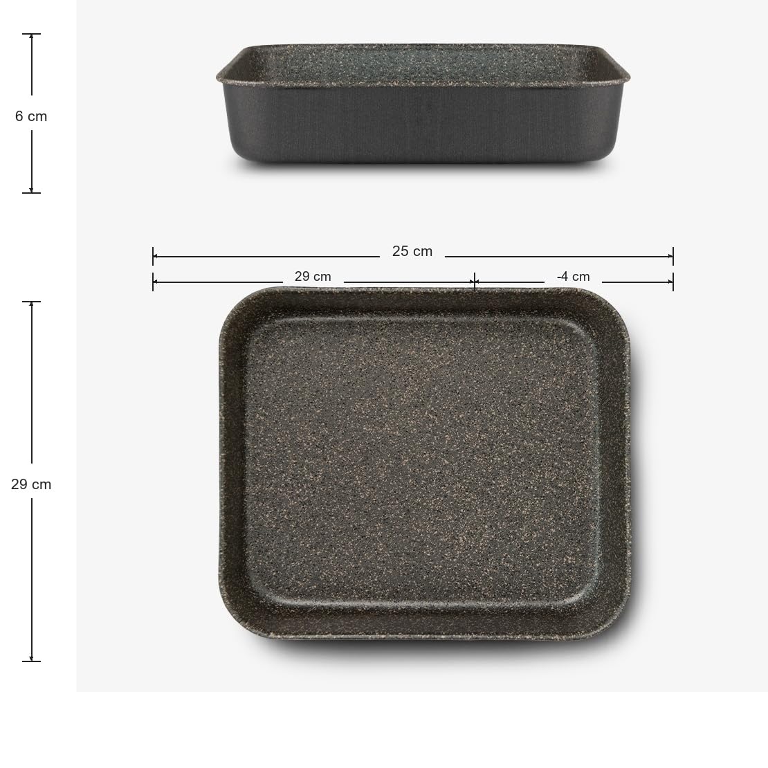 Mamù Happy Stone MMU820H02 Sfornatutto 27x19 antiaderente