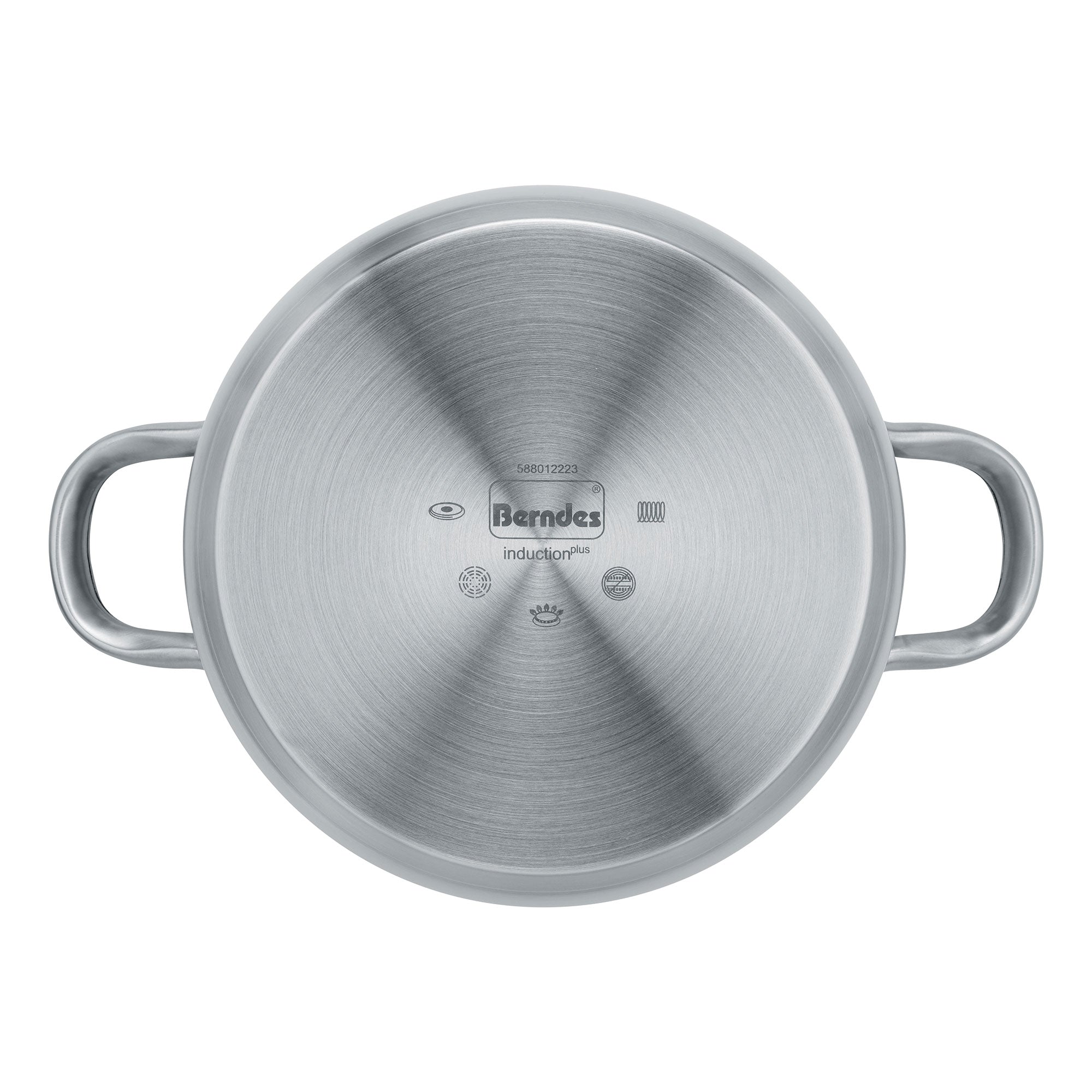 Berndes New Roma Pentola con Coperchio 20 cm Antiaderente