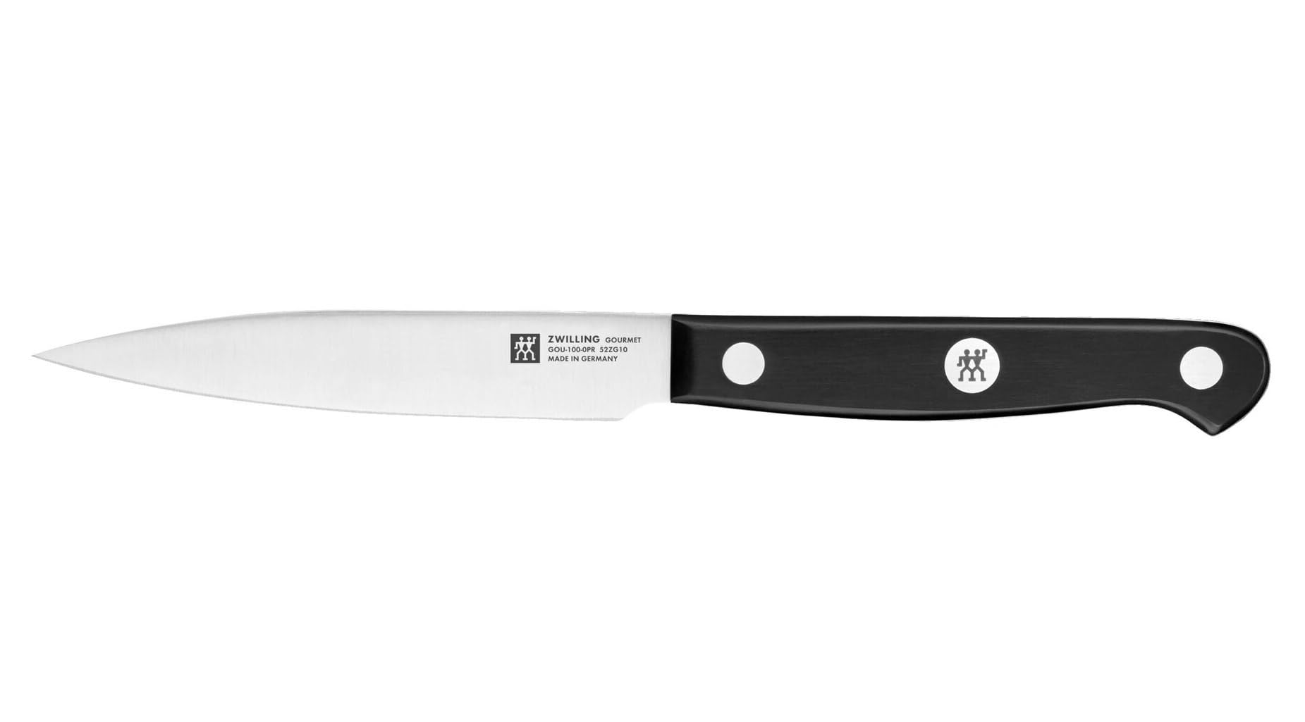 Zwilling Gourmet set 3 coltelli cucina acciaio inox 20/16/10 cm