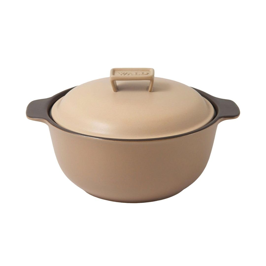 Wald Cottura pentola ceramica 400 cl bianco fiamma e forno