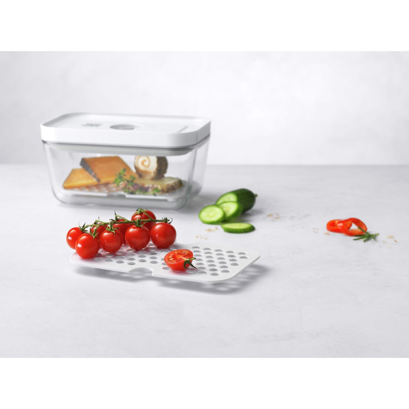 Zwilling Fresh & Save vaschette antigoccia 2 pezzi bianco