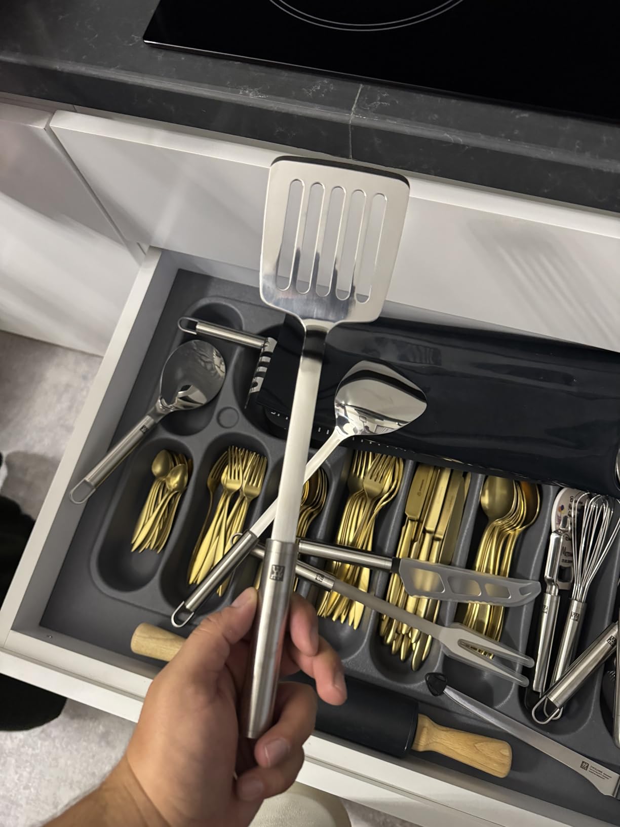 Zwilling Turner spatola cucina inox 35 cm 37160-002