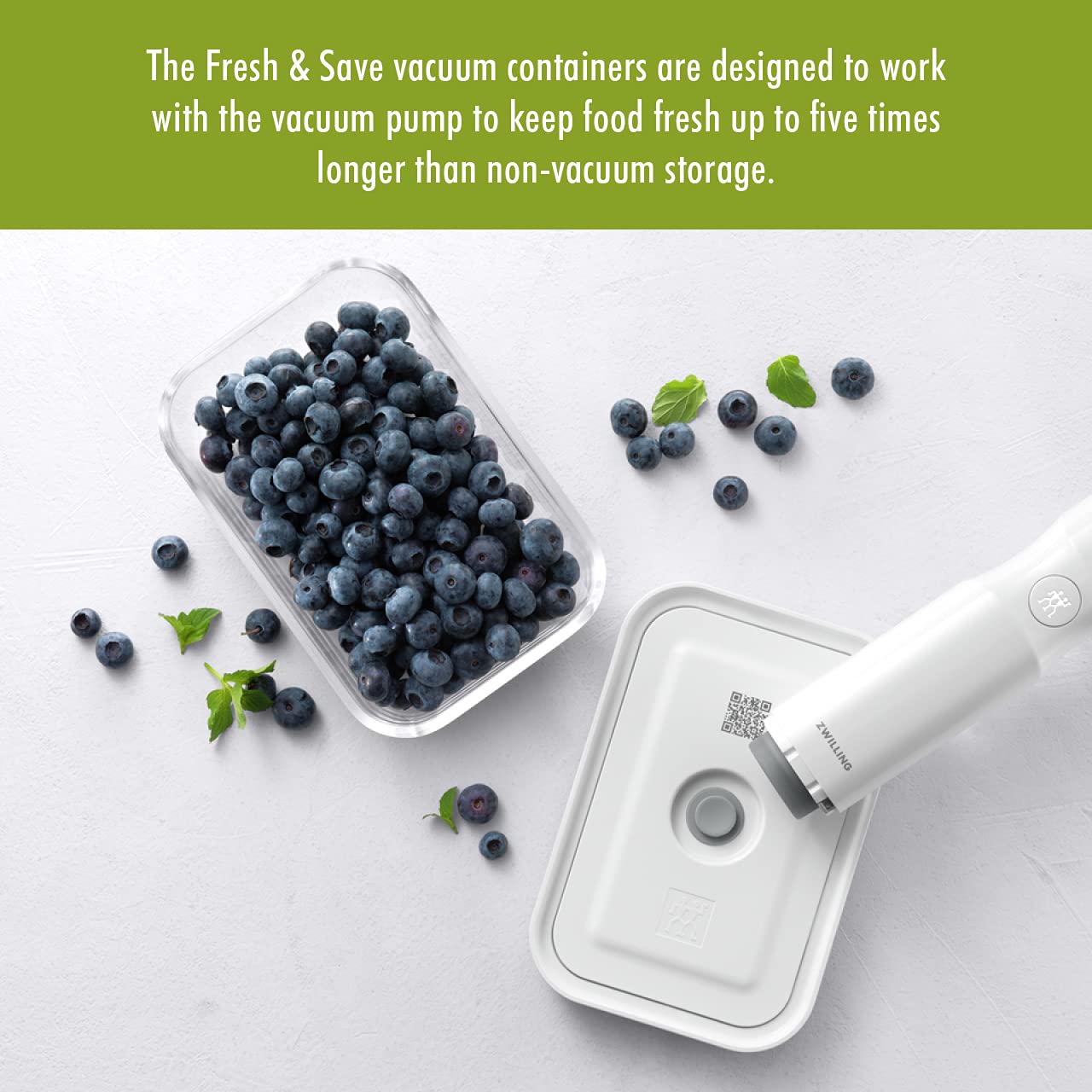 Zwilling Fresh & Save contenitore vetro piccolo sottovuoto ermetico