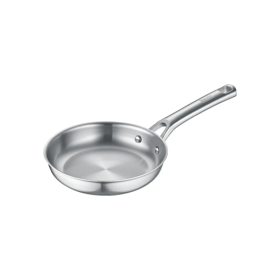 Berndes Tricion Zero Padella Acciaio Inox Tre Strati