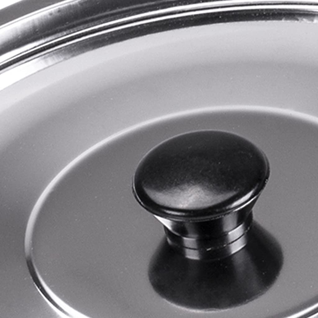 Alluflon Coperchio Acciaio Inox 30 cm Bombato
