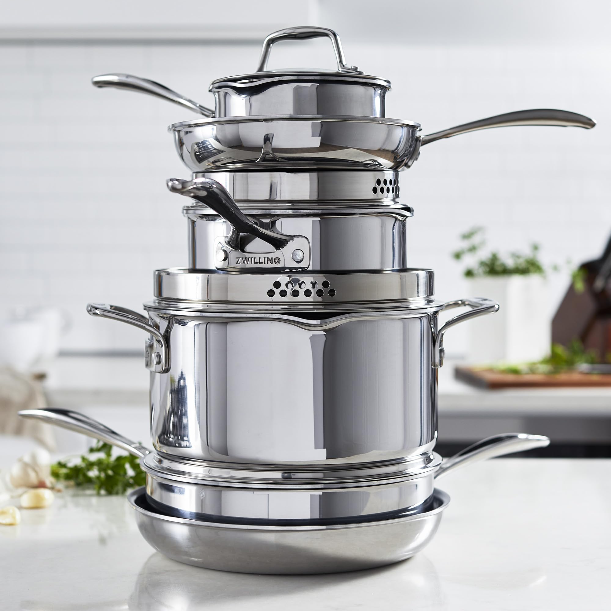 ZWILLING Clad CFX set pentole 10 pezzi ceramica antiaderente