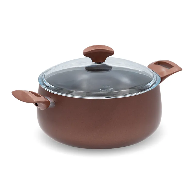 Accademia Mugnano A Fuoco Lento casseruola 24cm coperchio vetro