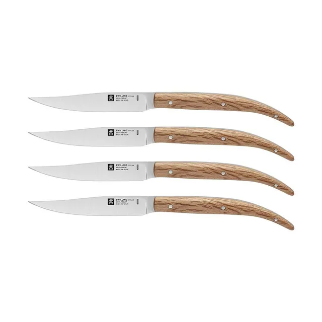 ZWILLING Steak-Sets Set 4 Coltelli Bistecca Acciaio