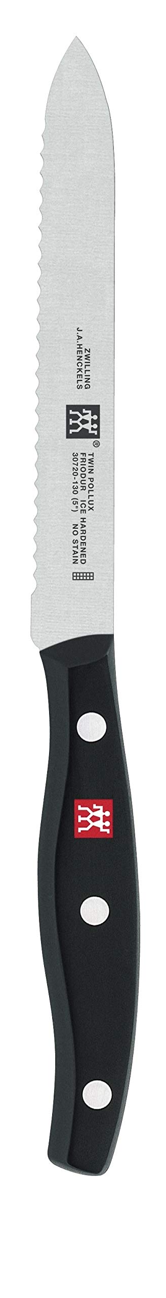 Zwilling Twin Pollux set 5 coltelli forbici nero casa