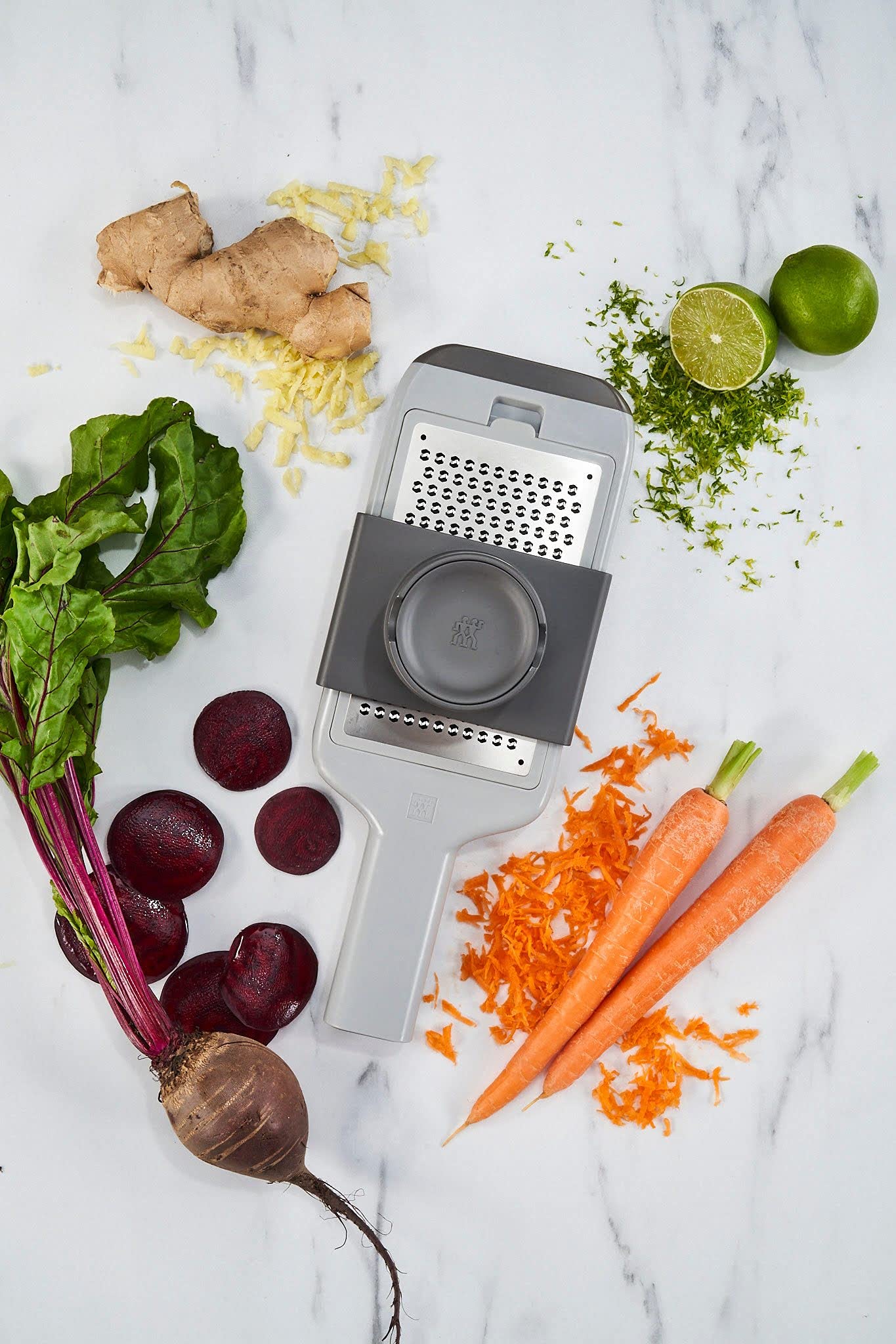 ZWILLING Z-Cut grattugia multifunzione acciaio 4 lame vaschetta