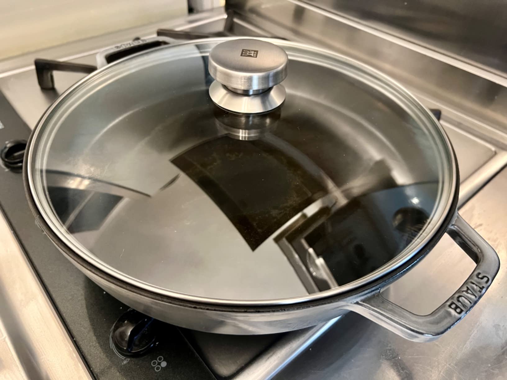 Zwilling Twin Specials coperchio vetro 28 cm acciaio