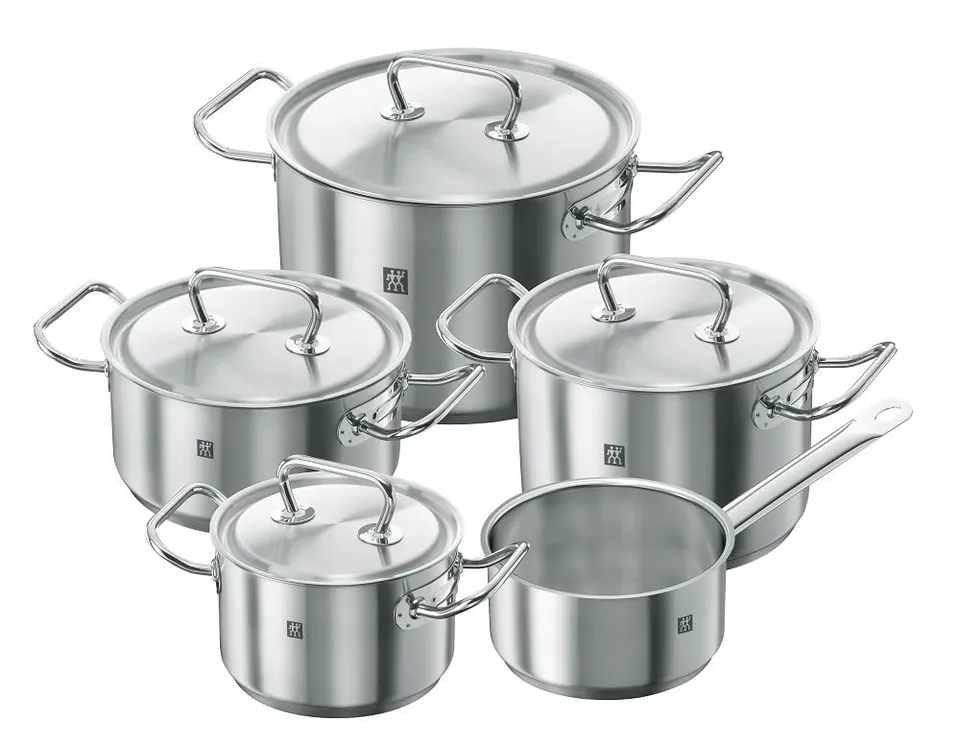 ZWILLING Twin Classic batteria pentole 5 pezzi acciaio inox induzione