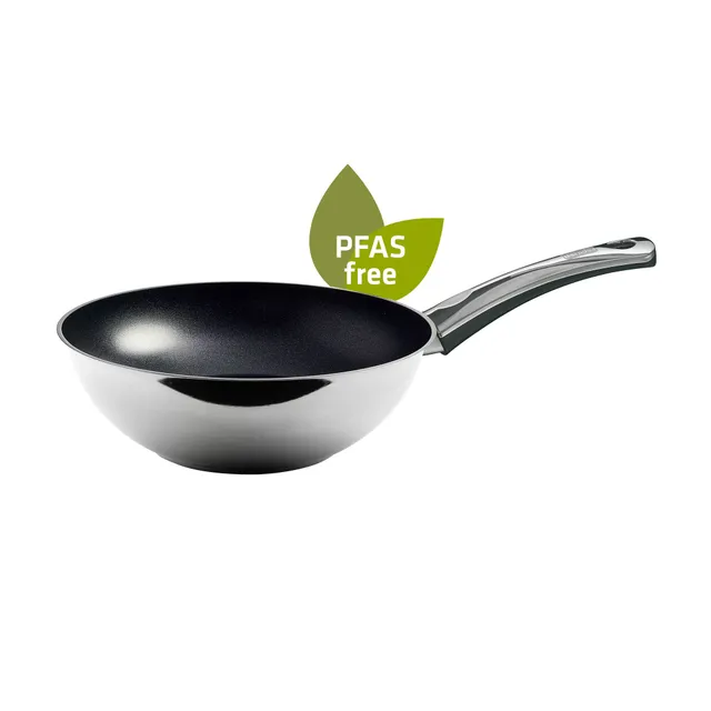 Berndes Injoy Wok 28 cm Acciaio Senza PFAS