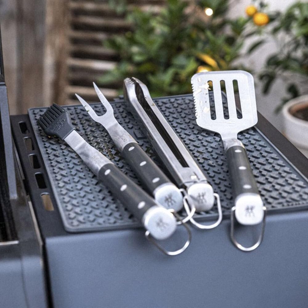 ZWILLING BBQ+ Set Barbecue 5 Pezzi Acciaio Inox con Custodia