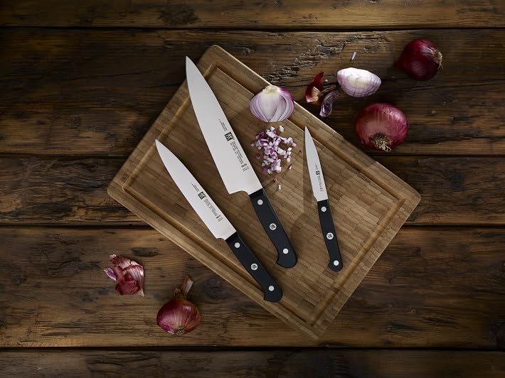 Zwilling Gourmet Set Coltelli 7 Pezzi con Ceppo Inox