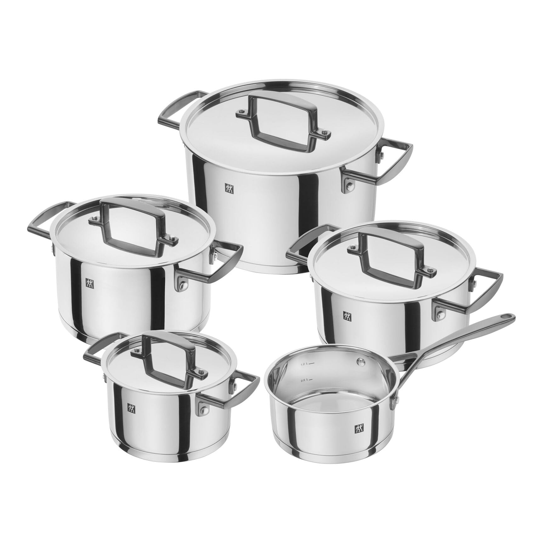 Zwilling Bellasera Set pentole inox 5 pezzi 18/10