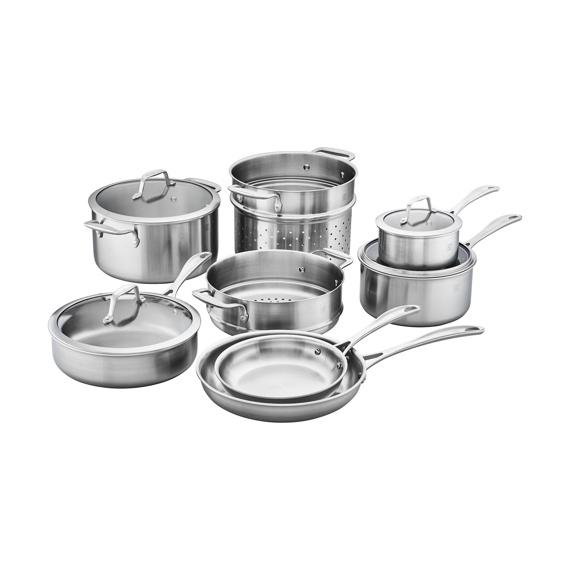 Zwilling Spirit Stainless set pentole acciaio 12 pezzi induzione