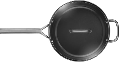 ZWILLING Milano Padella 28 cm con Coperchio Vetro Nera