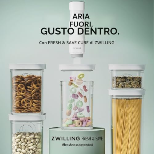 Zwilling Fresh & Save Cube Portaetichette 3 Pezzi Grigio