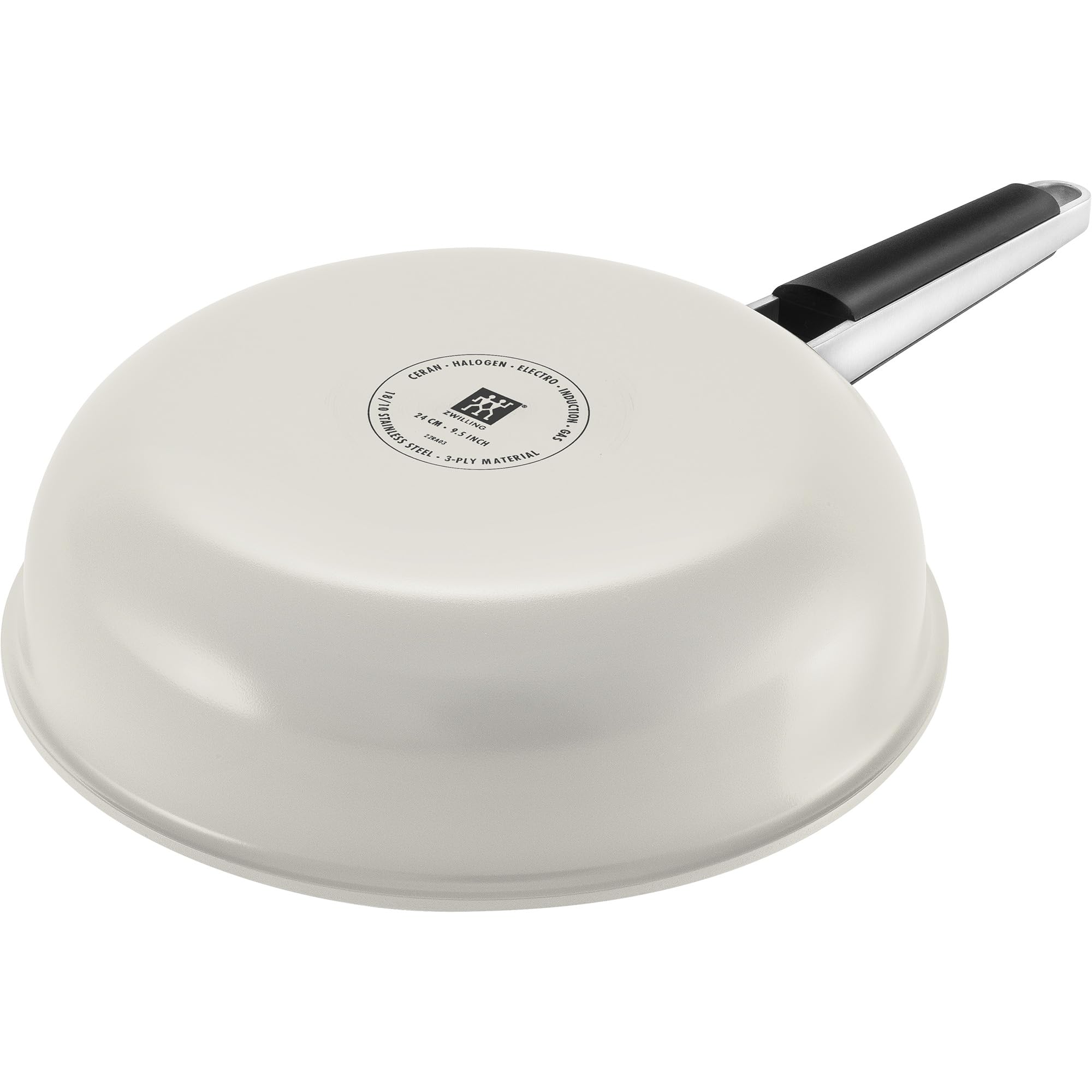 Zwilling Pure Padella Ceramica 28 cm Avorio Senza PFAS