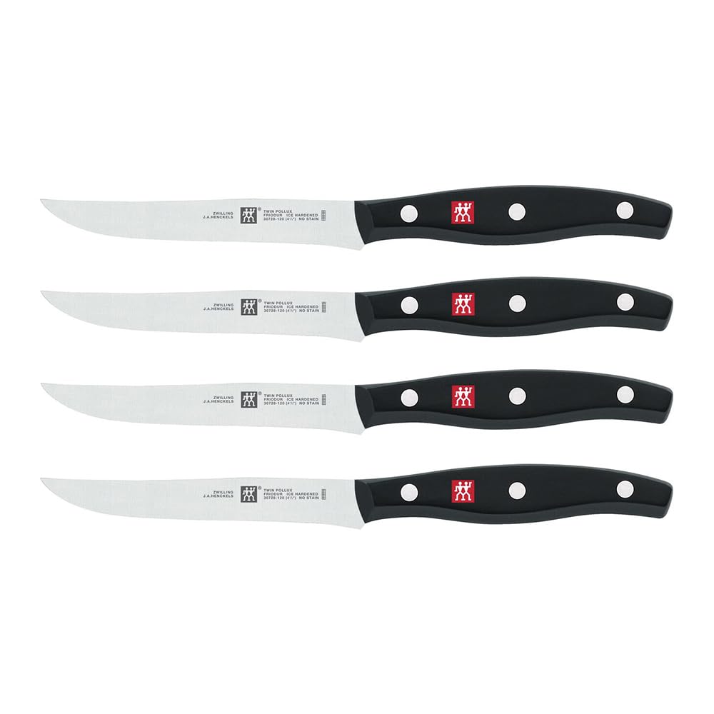 Zwilling Twin Pollux set 4 coltelli bistecca 120 mm inox