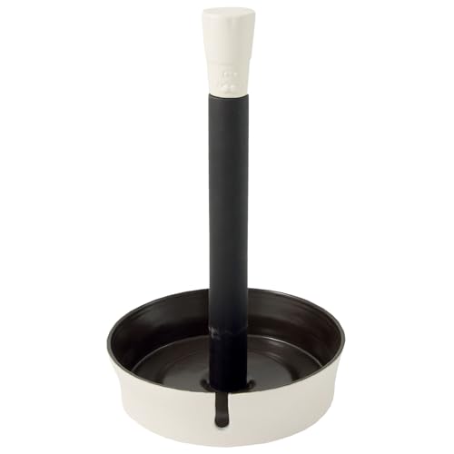Wald Tavola e cucina portarotolo ceramica bianco 30,5 cm