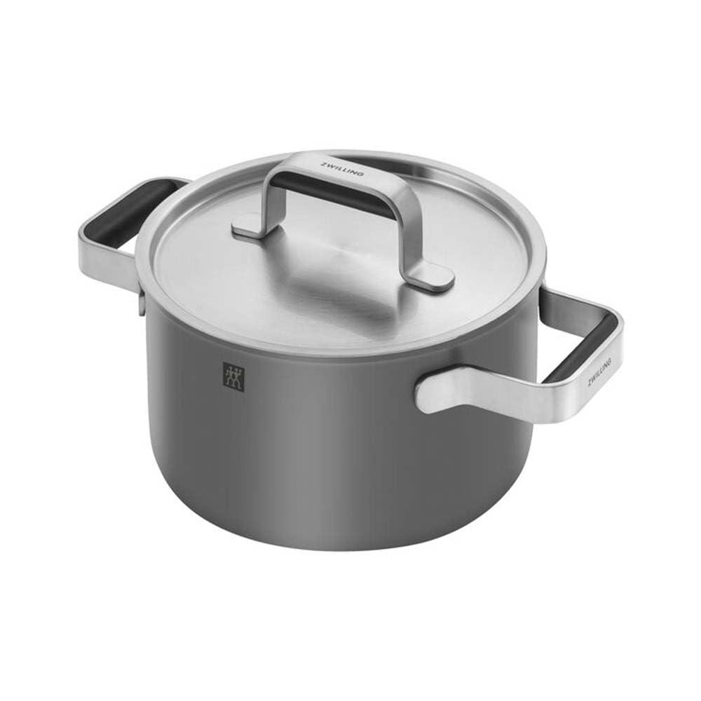 Zwilling Pure Set 5 Pentole Ceramica 16-20-24 cm Antracite