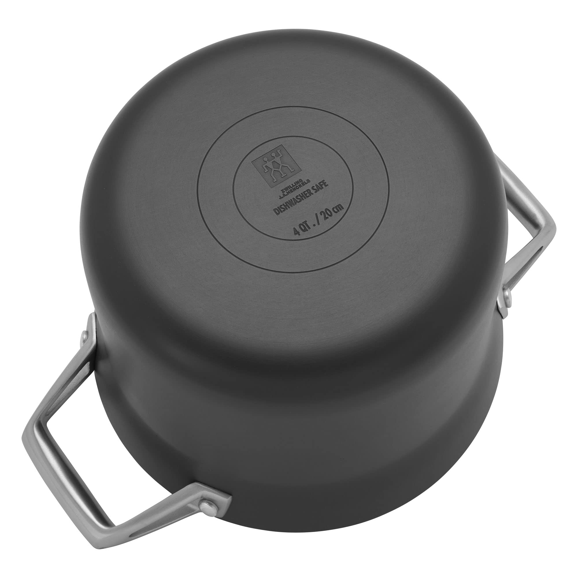 Zwilling Movimento Pentola Zuppa 4 Qt Alluminio Nero