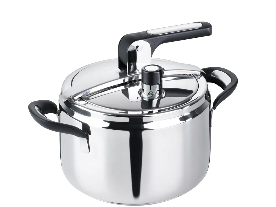 Barazzoni Silicon Pro pentola a pressione 5 L 22 cm inox