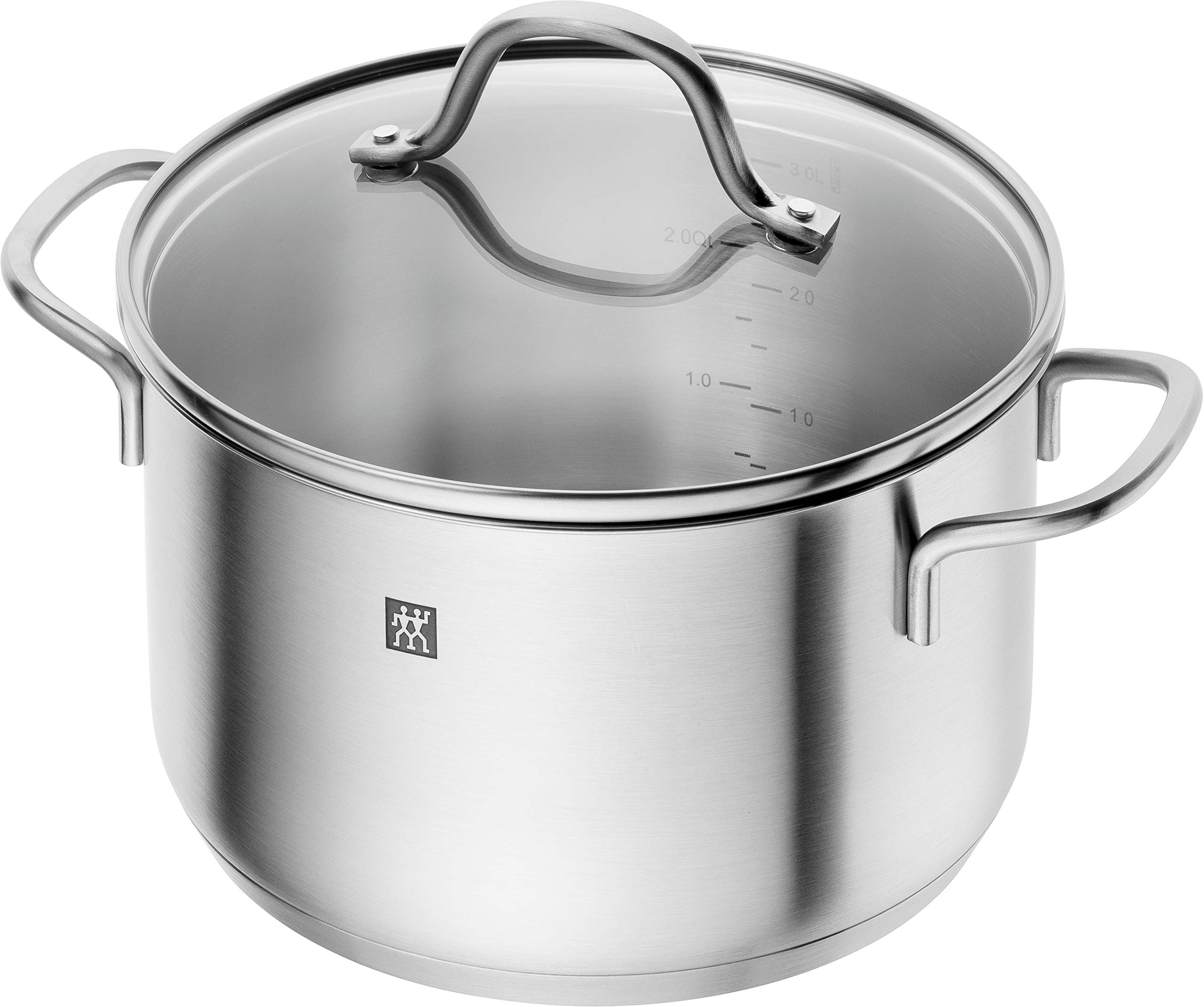 Zwilling Flow batteria pentole 5 pezzi acciaio inox induzione