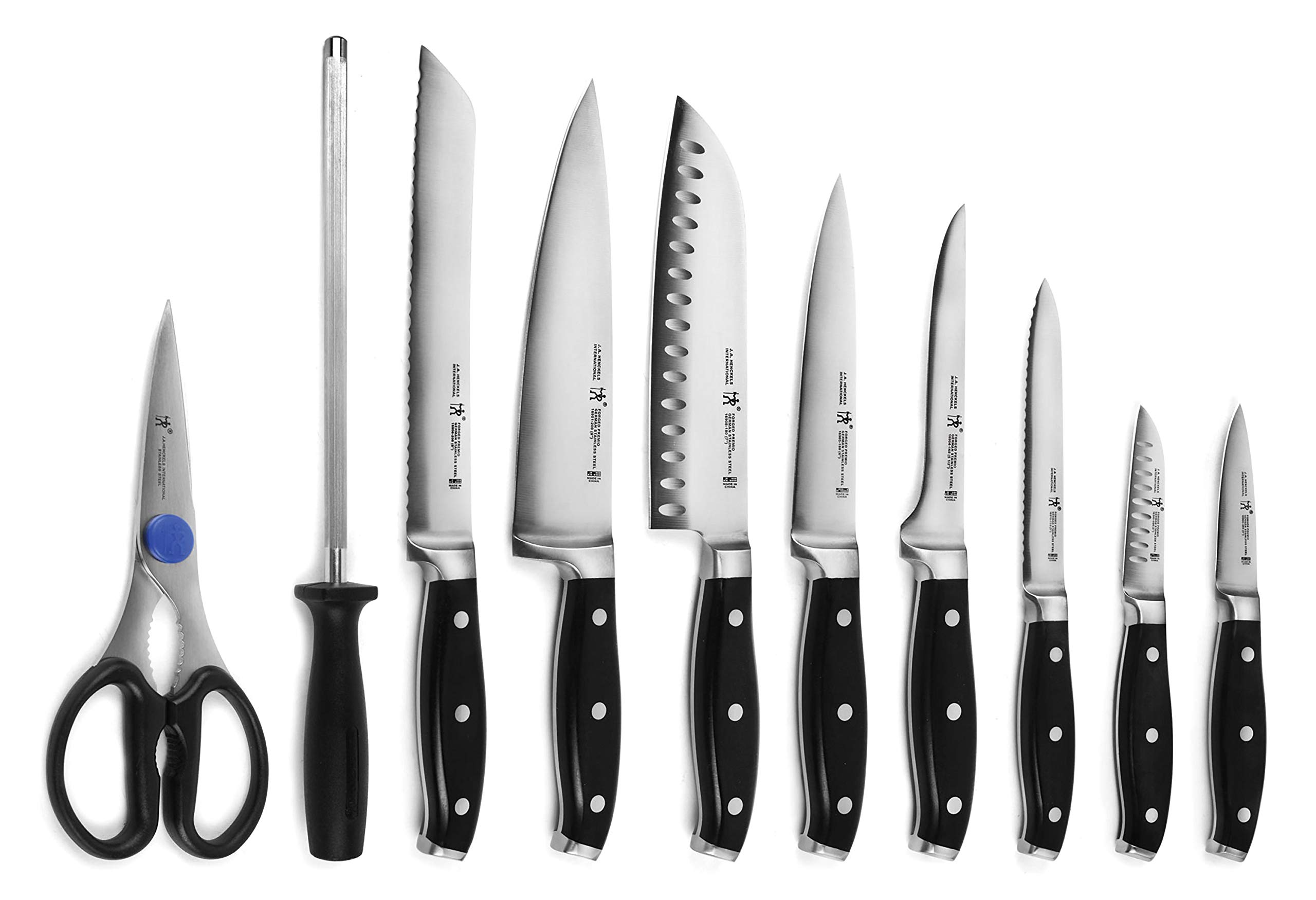 J.A. Henckels Forged Premio Set Coltelli 19 Pezzi Ciliegio