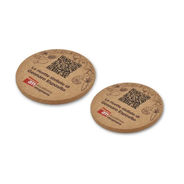 Accademia Mugnano sottopentola sughero set 2 pezzi 13+17 cm tondo