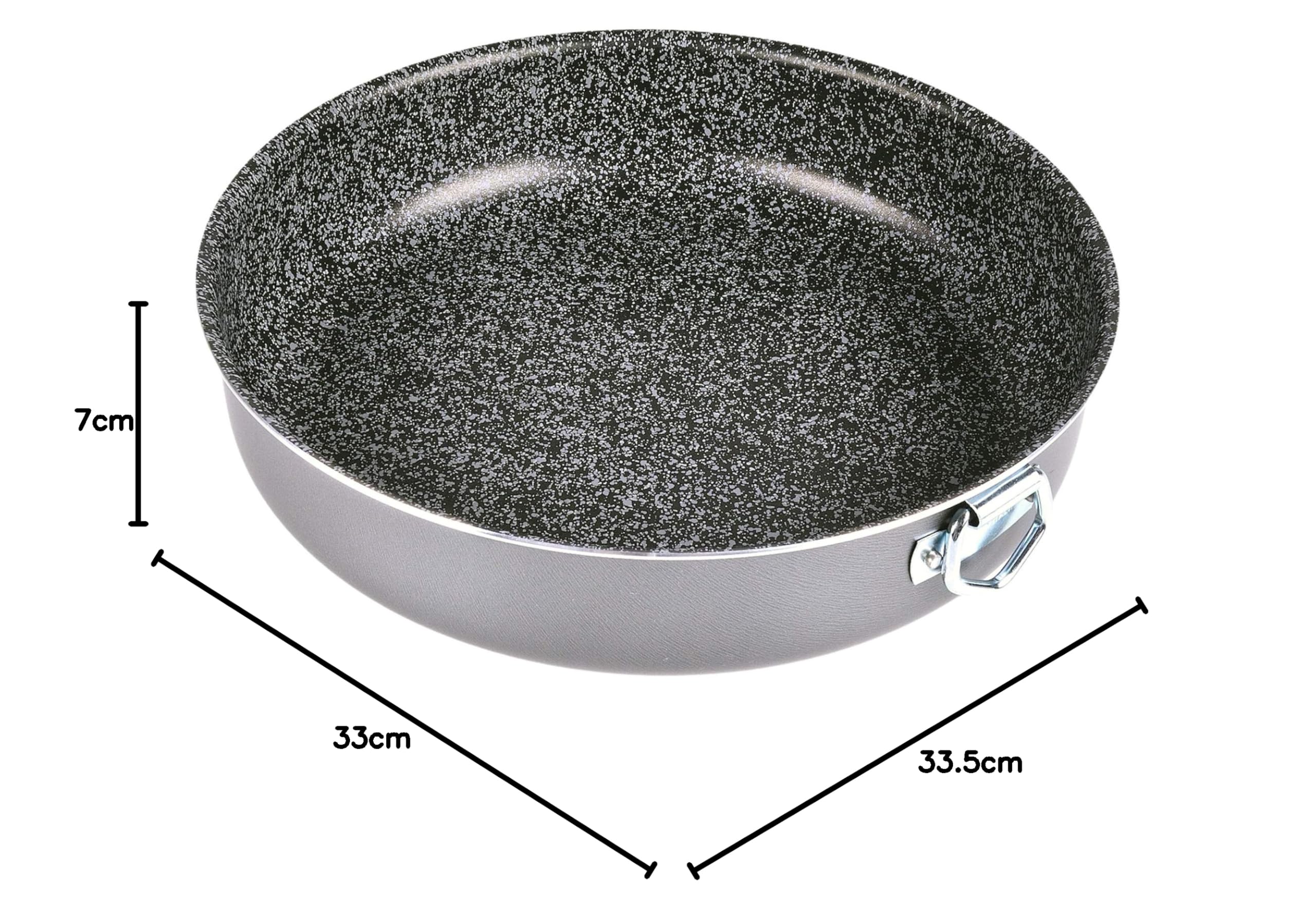 Alluflon Tradizione Italia Tortiera 32 cm Pietra Antiaderente