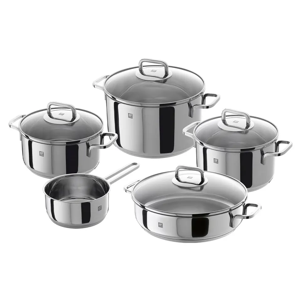 Zwilling Quadro batteria pentole 5 pezzi acciaio induzione