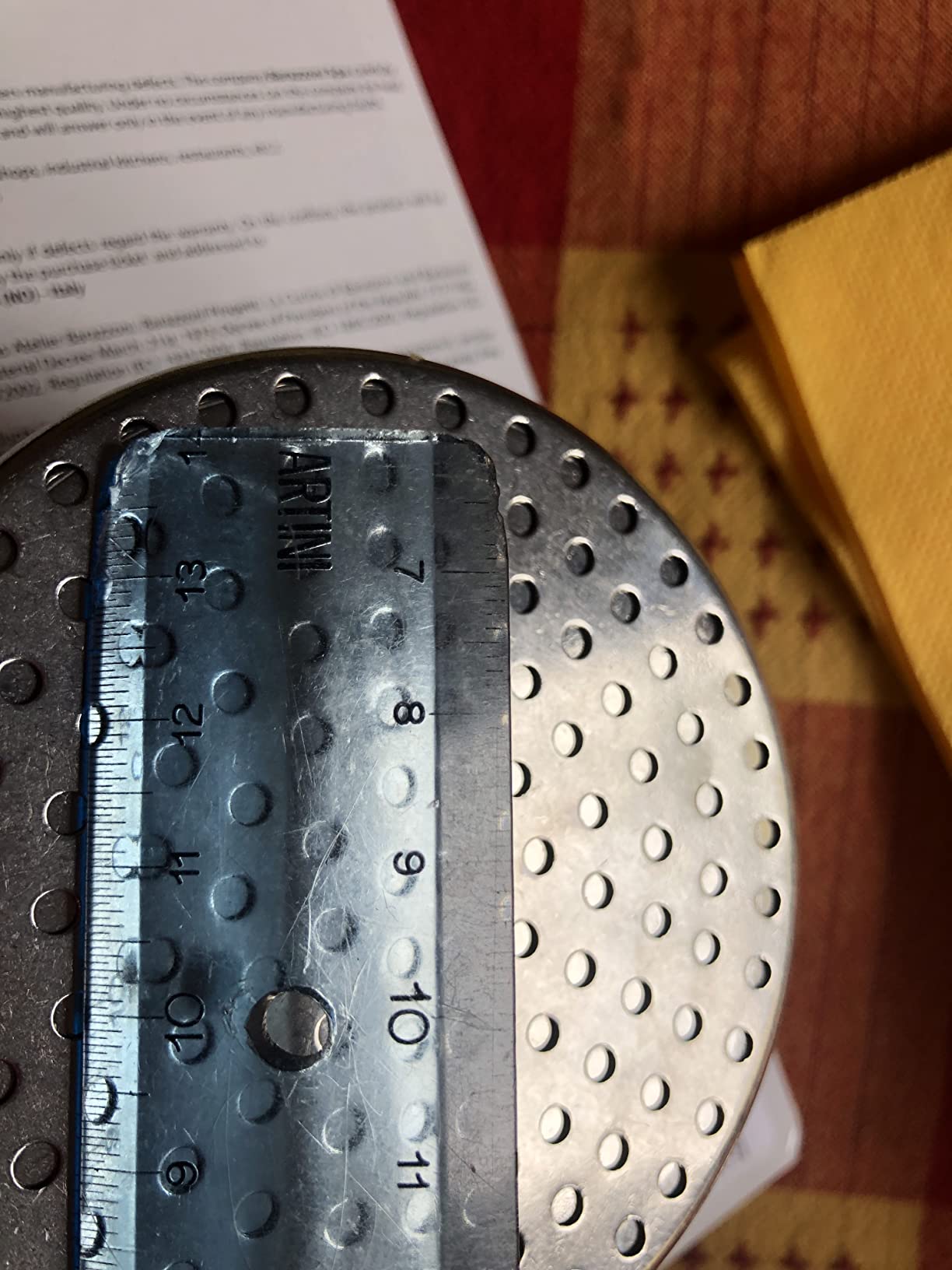 Barazzoni Le Cotture Speciali schiacciapatate acciaio inox 28 cm