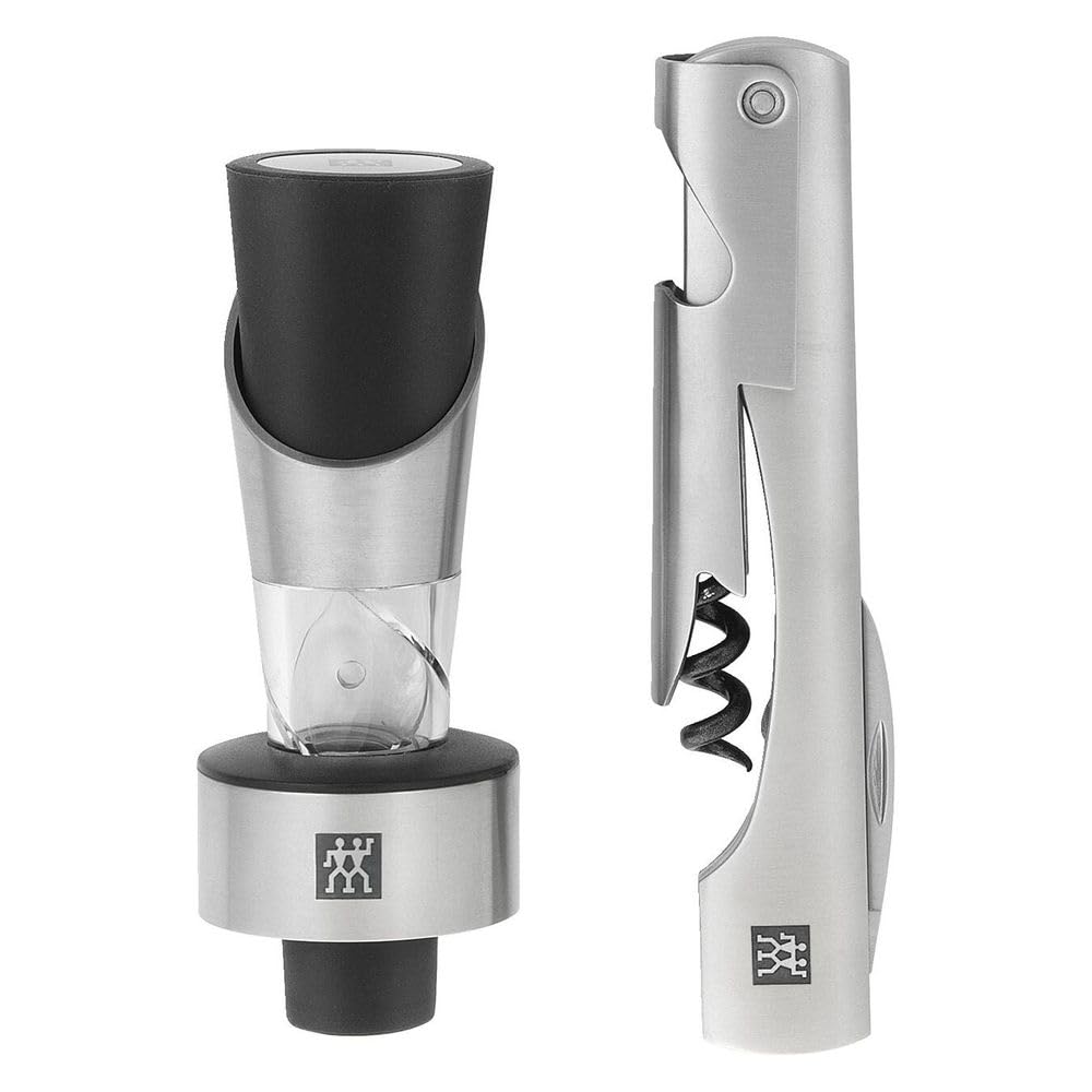 Zwilling Sommelier Set Vino 2 Pezzi Acciaio Inox