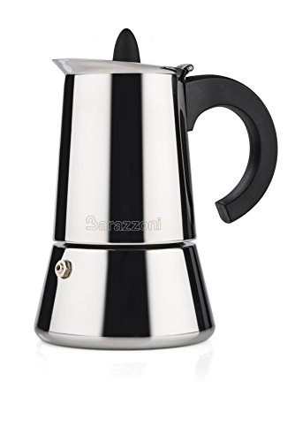 Barazzoni La Caffettiera moka inox 2 tazze induzione