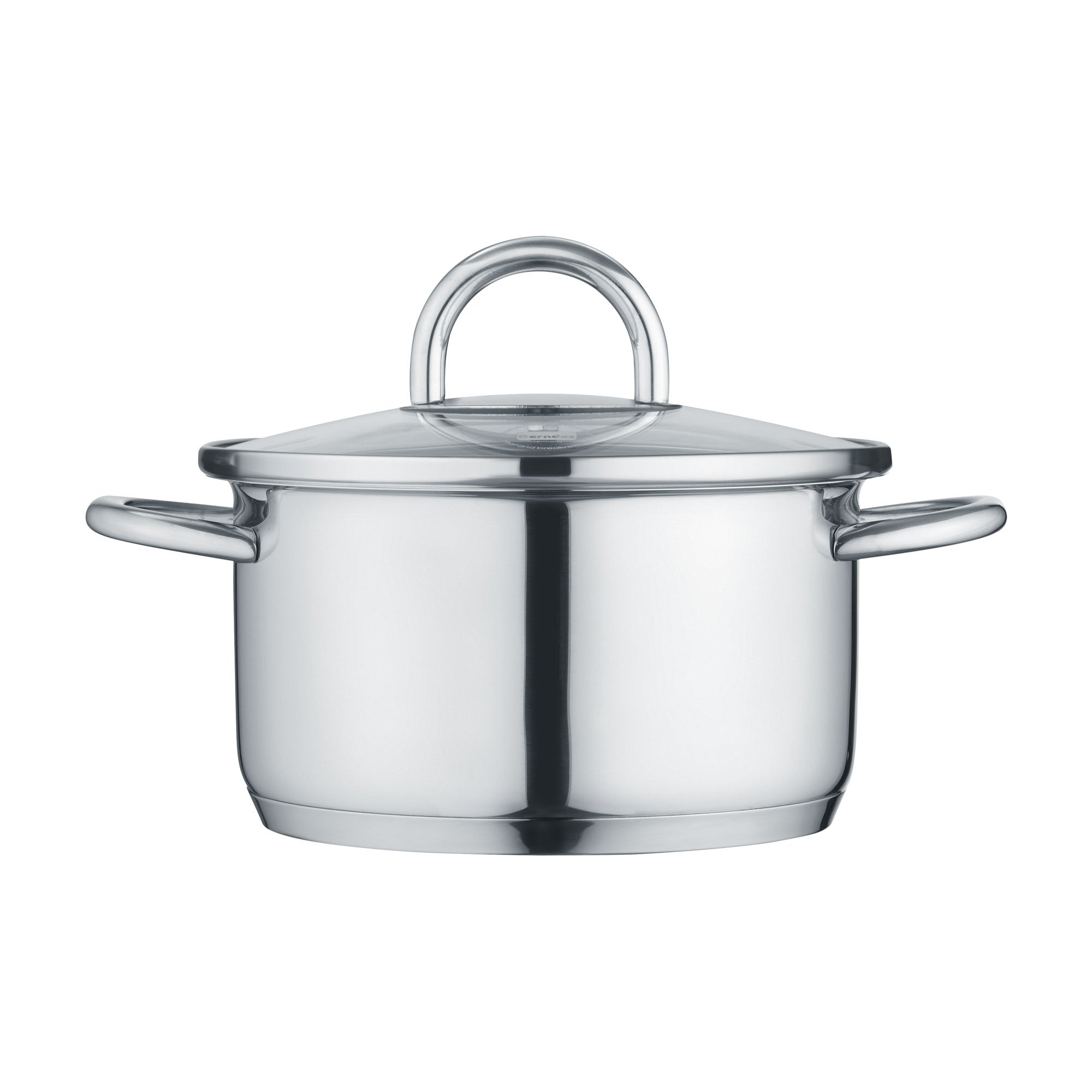 Berndes b.mini Pentola 12+14 cm Acciaio con Coperchio