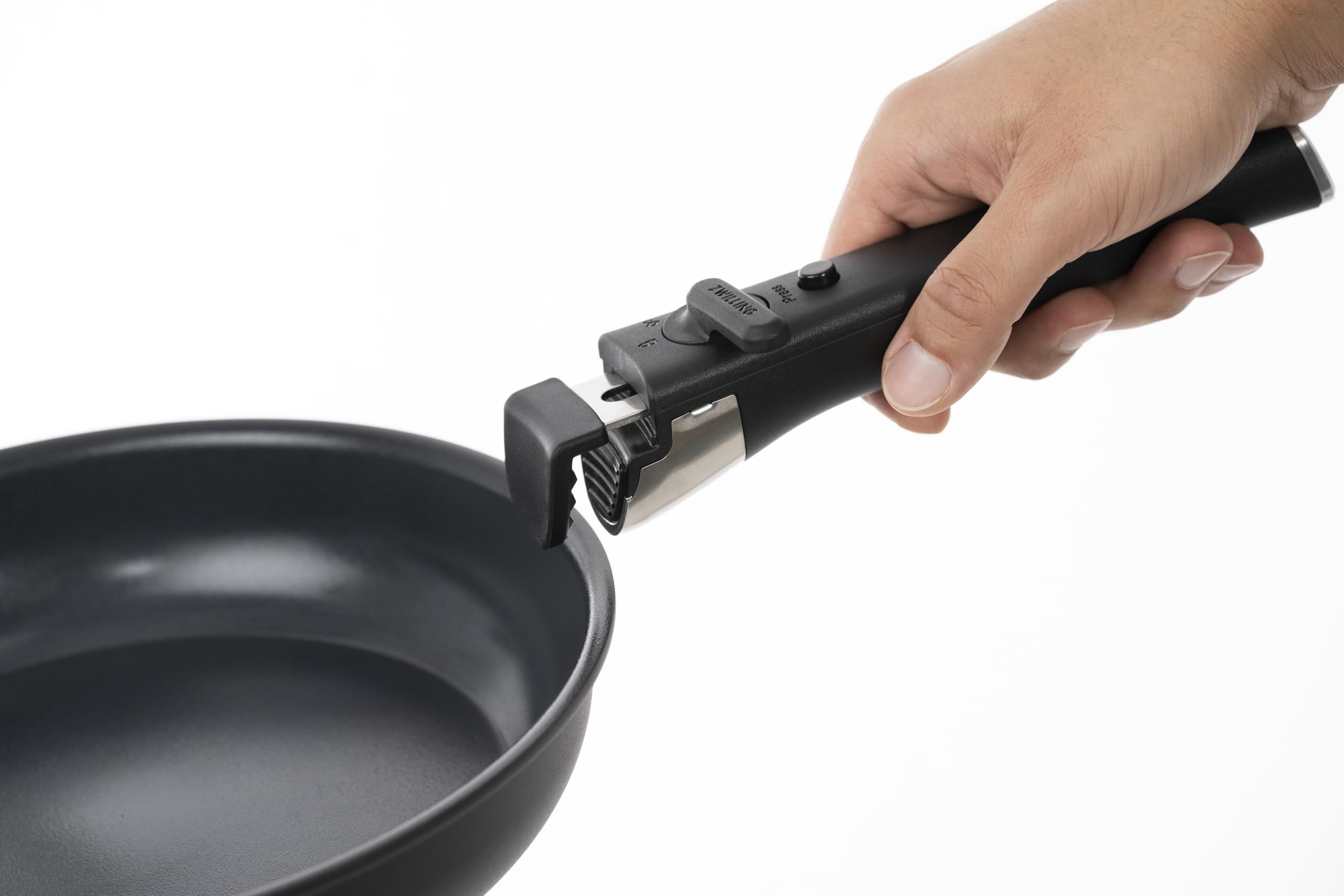 Zwilling Unlock Set 4 Padelle 20-28 cm Ceramica Nero