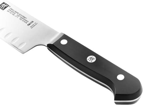 Zwilling Gourmet coltello Santoku alveolato 18 cm acciaio inox