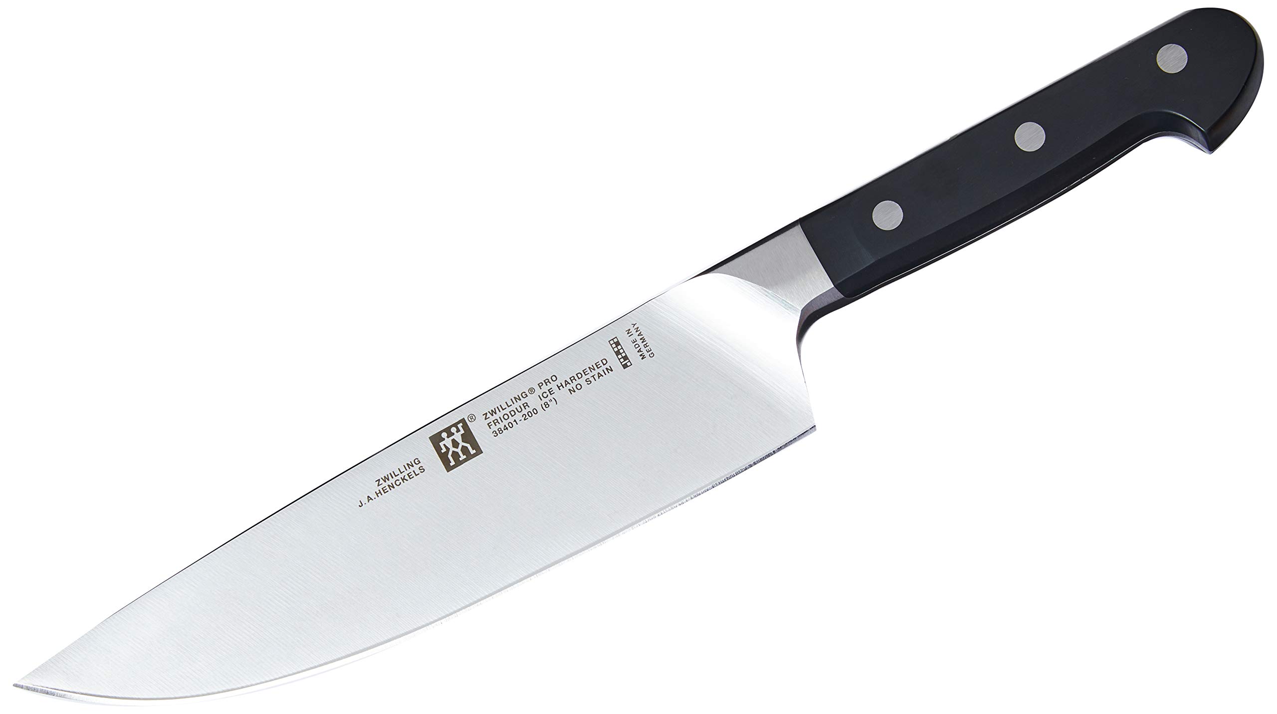 Zwilling Pro coltello chef acciaio Friodur 3 rivetti