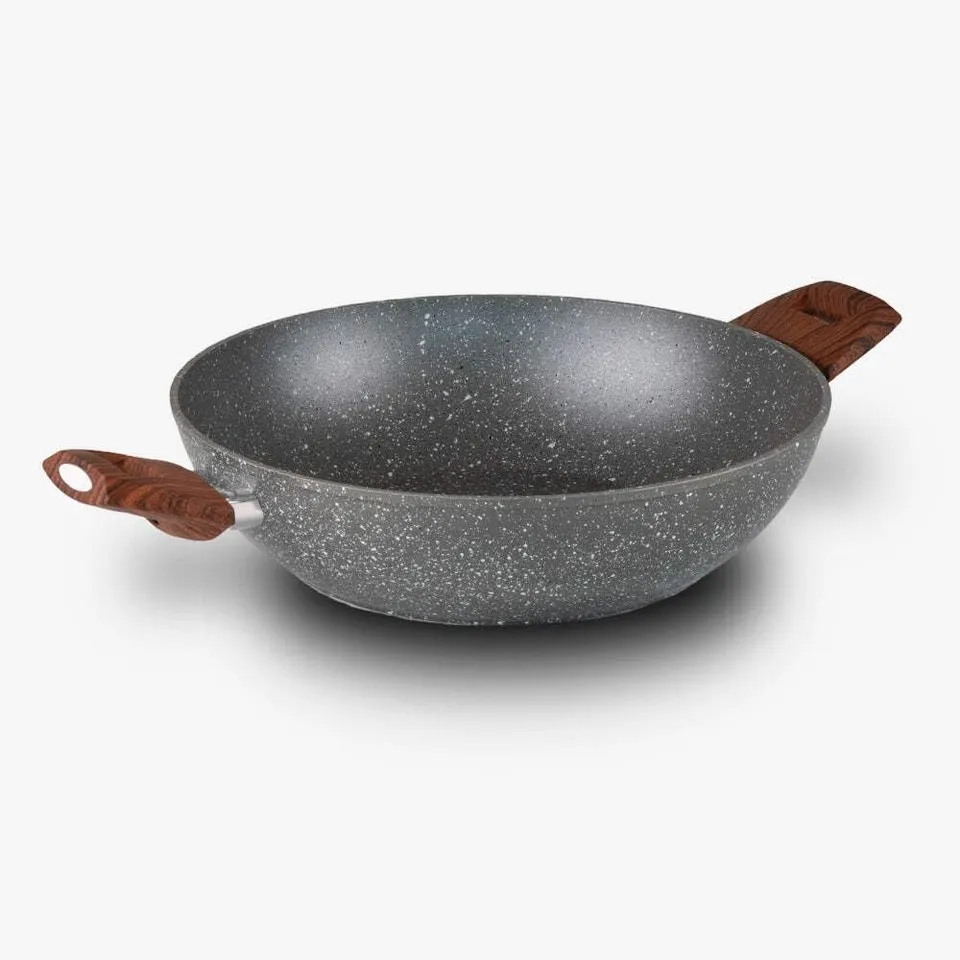 Mamù Fast Induction Wok Induzione 32 cm Alluminio