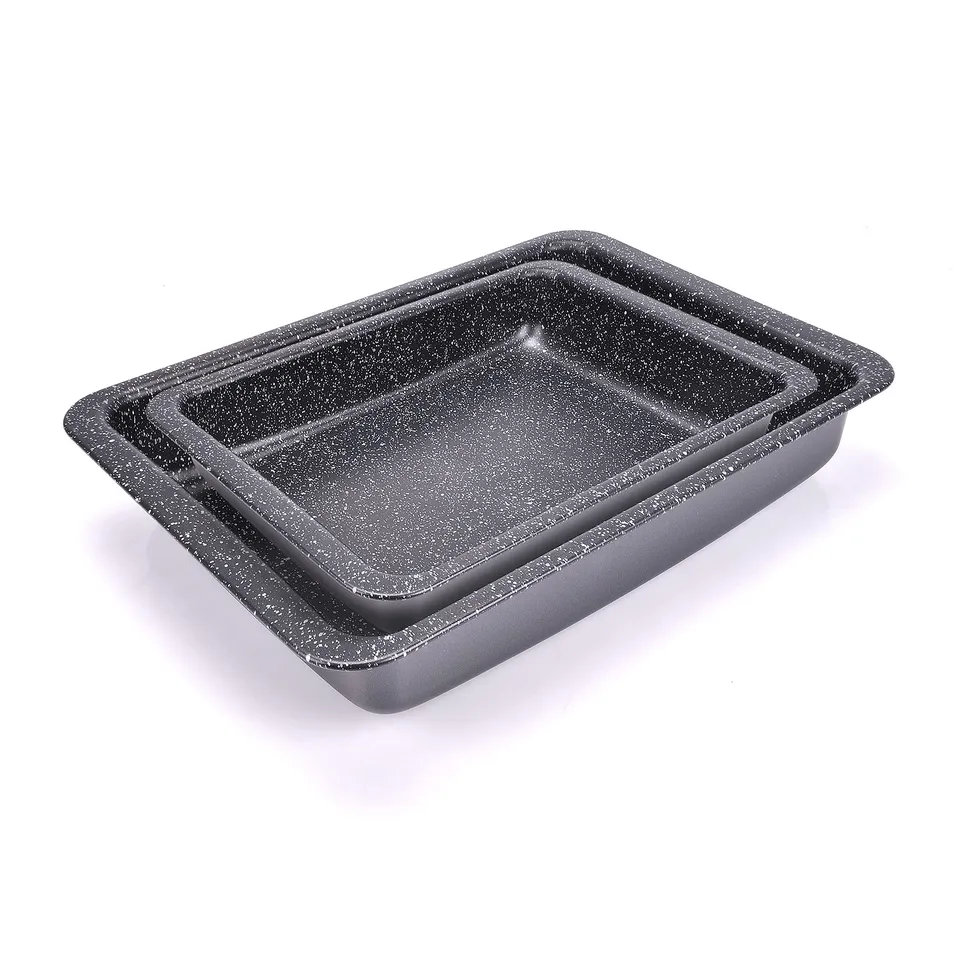 Alluflon Vesuvia Set 2 Lasagnere Teglie Forno Antiaderenti