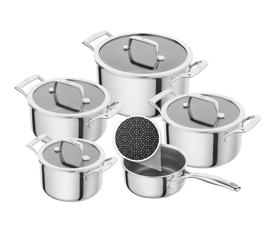 ZWILLING Peak Set Pentole 5 Pezzi Ceramica Ibrida Induzione