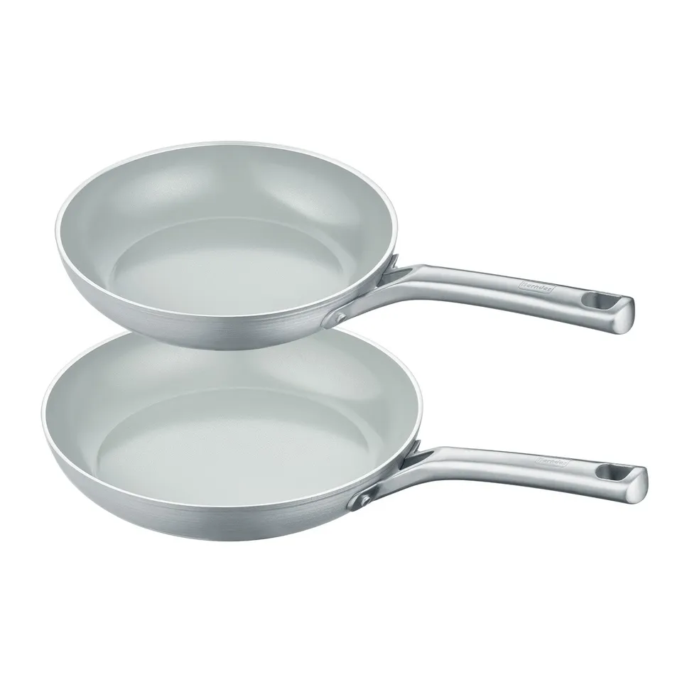 Berndes b.free set 2 padelle 24+28 cm alluminio riciclato