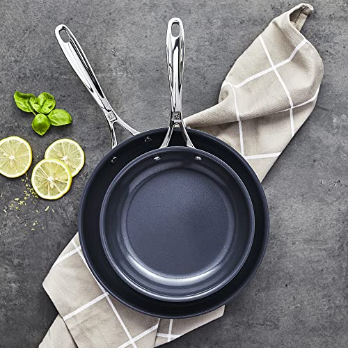 Zwilling Clad CFX set 2 padelle antiaderenti ceramica 20+25 cm